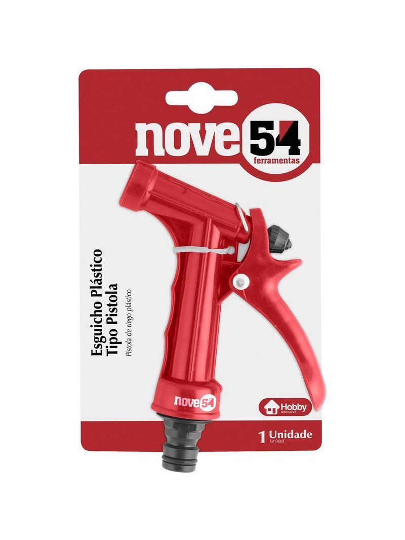 Esguicho Pistola Plástico Jato Regulável - Nove54