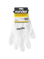Luva De Helanca Branca Encartelada Vonder