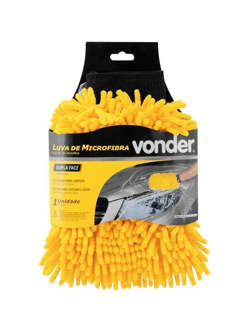 Luva De Microfibra Dupla Face Vonder