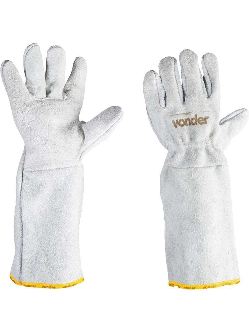 Luva Raspa Com Reforço Palma 15 Cm Petrol Vonder