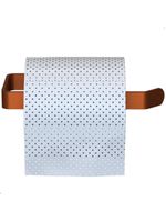 Suporte Porta Papel Higiênico De Parede Rose Gold Plus