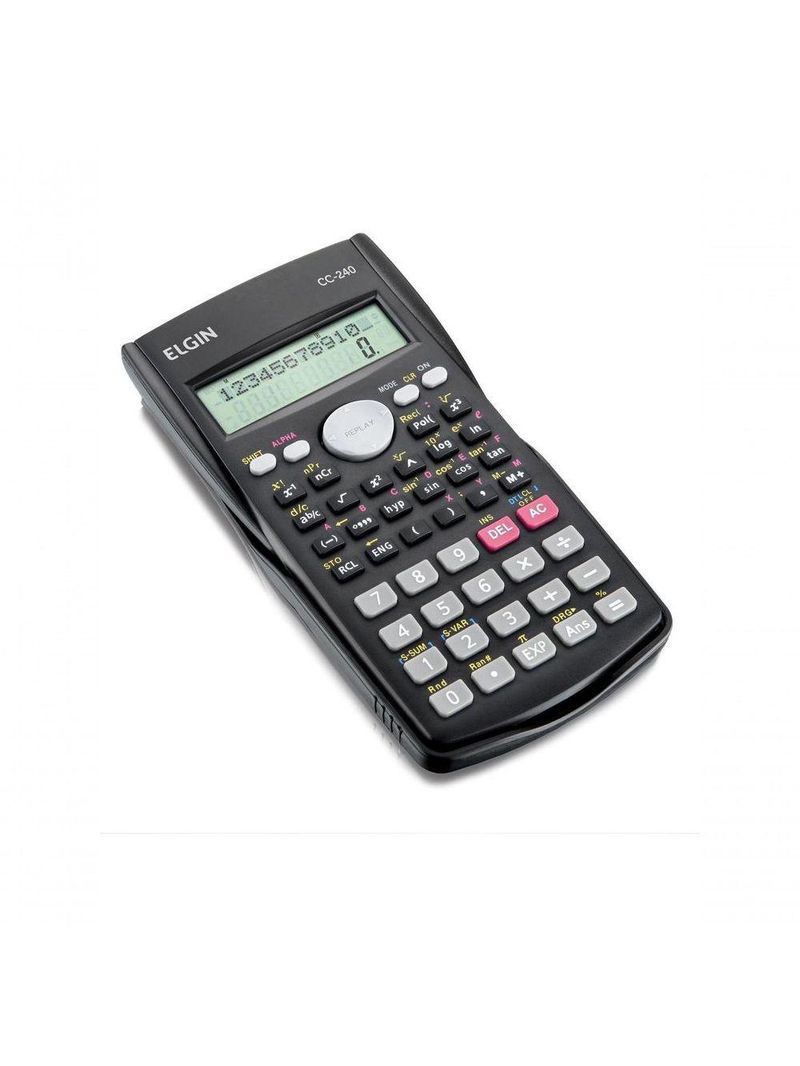 Calculadora Cientifica 240 Funções Cc240 Preta