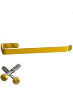 Porta Toalha De Rosto Para Banheiro Dourado Plus