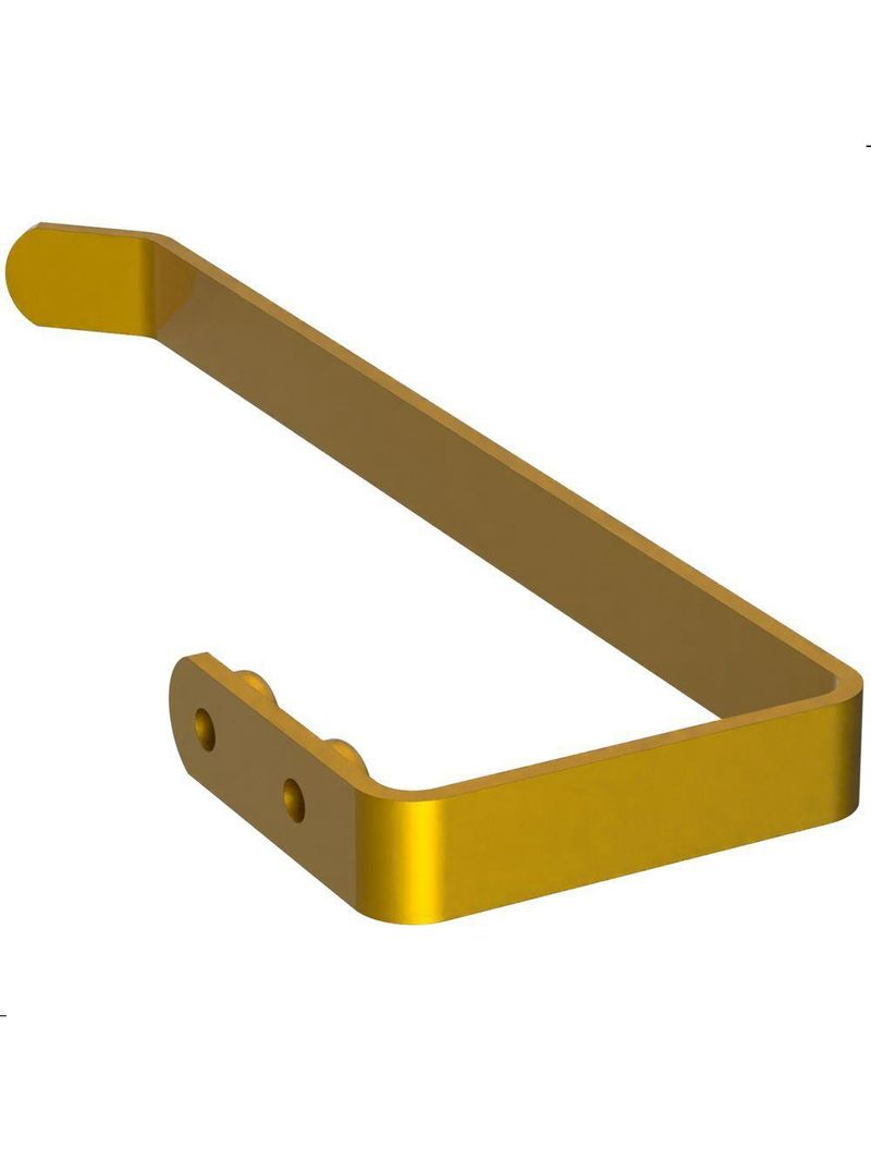 Porta Toalha De Rosto Para Banheiro Dourado Plus