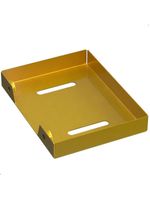 Porta Sabonete Para Banheiro De Parede Dourado Plus