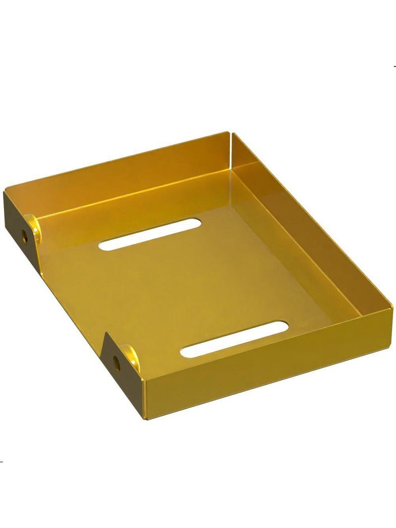 Porta Sabonete Para Banheiro De Parede Dourado Plus