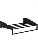 Suporte Para Toalha De Banho Toalheiro Hotel Pretotallin