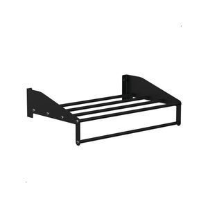 Suporte Para Toalha De Banho Toalheiro Hotel Pretotallin