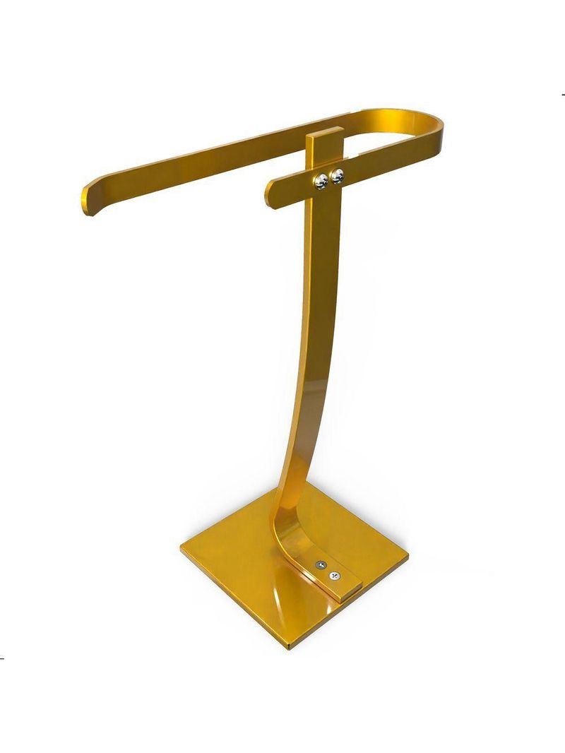 Toalheiro Para Banheiro Porta Toalha Lavabo Bancada Dourado