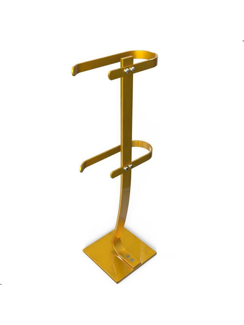 Porta Papel Higiênico De Chão Suporte Papeleira Douradad