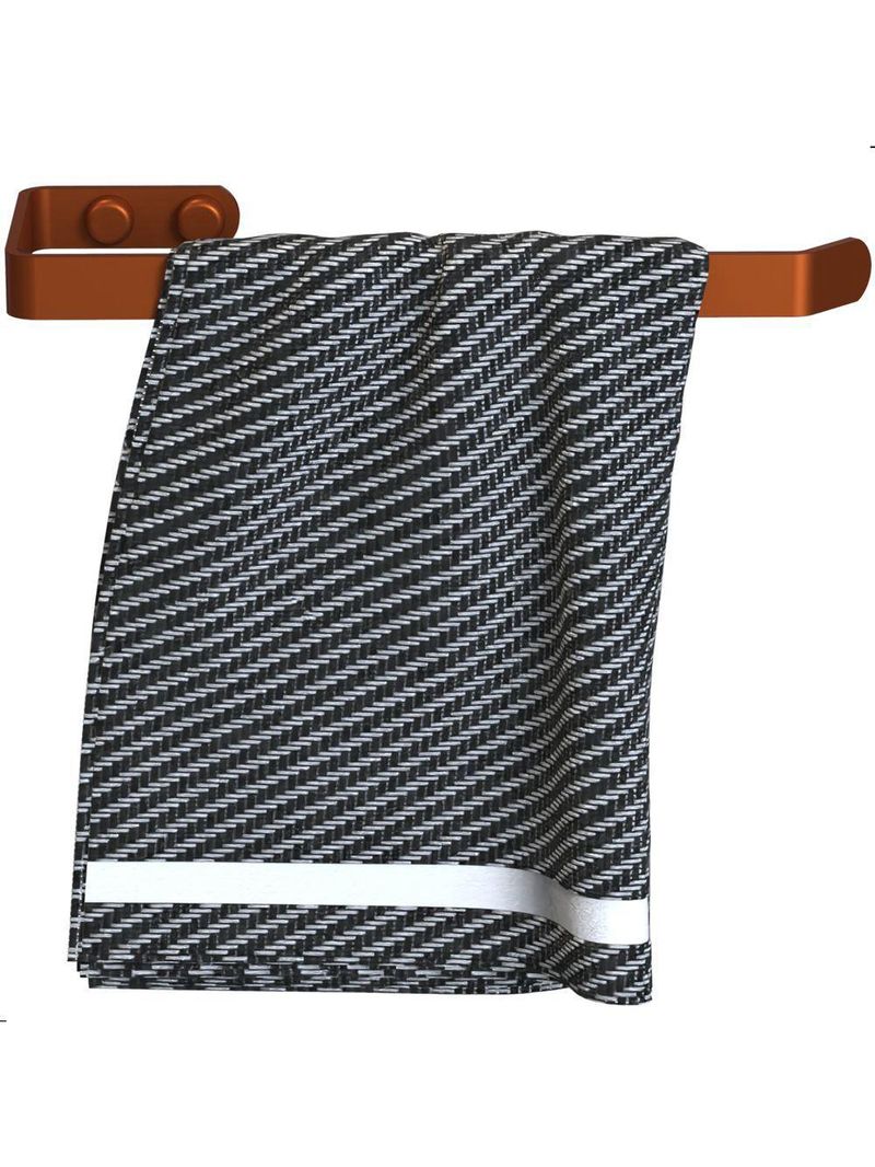 Porta Toalha De Rosto Para Banheiro Rose Gold Plus