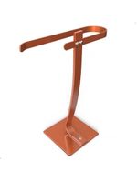 Toalheiro Banheiro Porta Toalha Lavabo Bancada Rose Gold