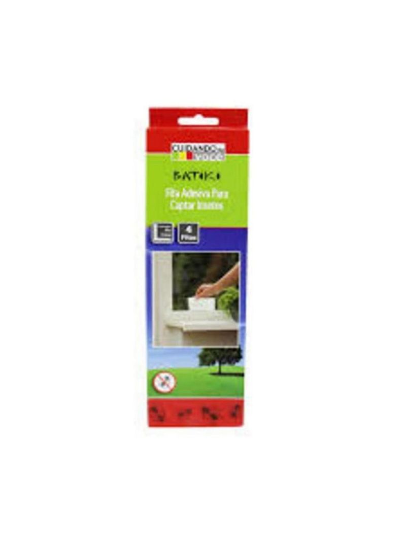 Fita Adesiva Capturar Insetos Armadilha 4 Unidades Cola Anti Formiga Mosca