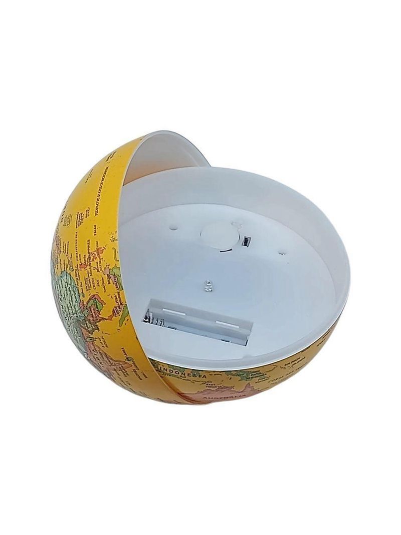 Globo Esfera Iluminada Base Educativa Rotativa Decoracao Infantil Ou Ambiente Estudos Escritorio