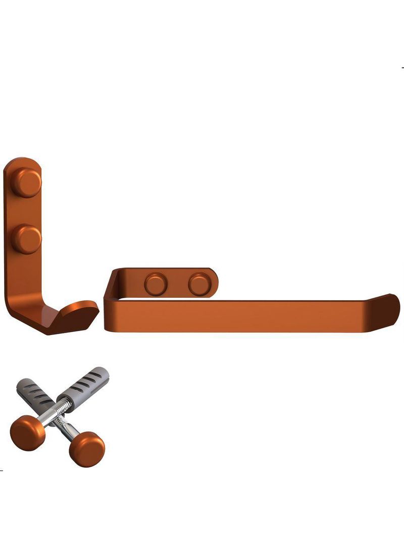 Kit Acessórios Para Banheiro Rose Gold 5 Peças Plus