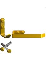 Kit Acessórios Para Banheiro Dourado 6 Peças Plus