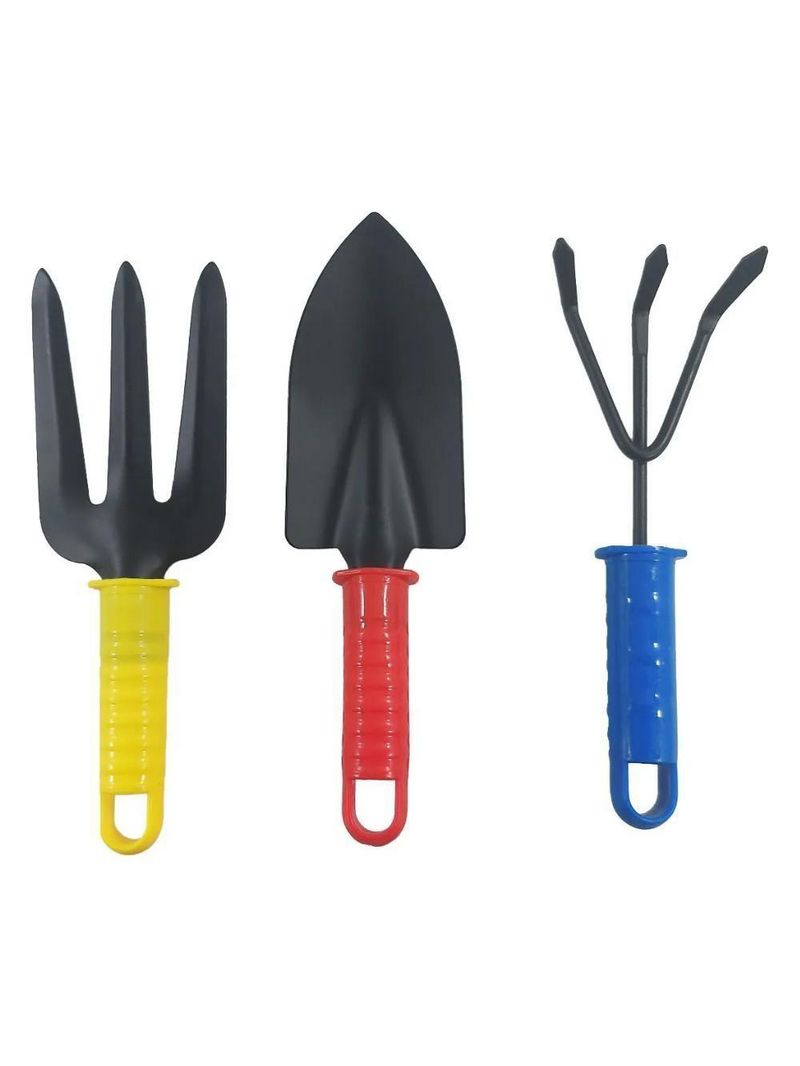 Kit Multiuso Para Jardim De Metal Cabo De Plastico