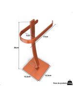 Porta Papel Higiênico De Chão Suporte Papeleira Rose Golds