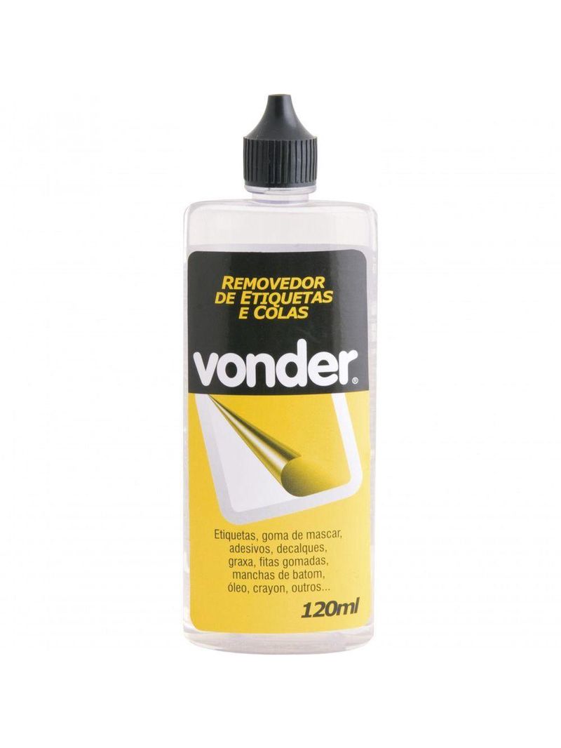 Removedor De Etiquetas E Cola 120 Ml Vonder
