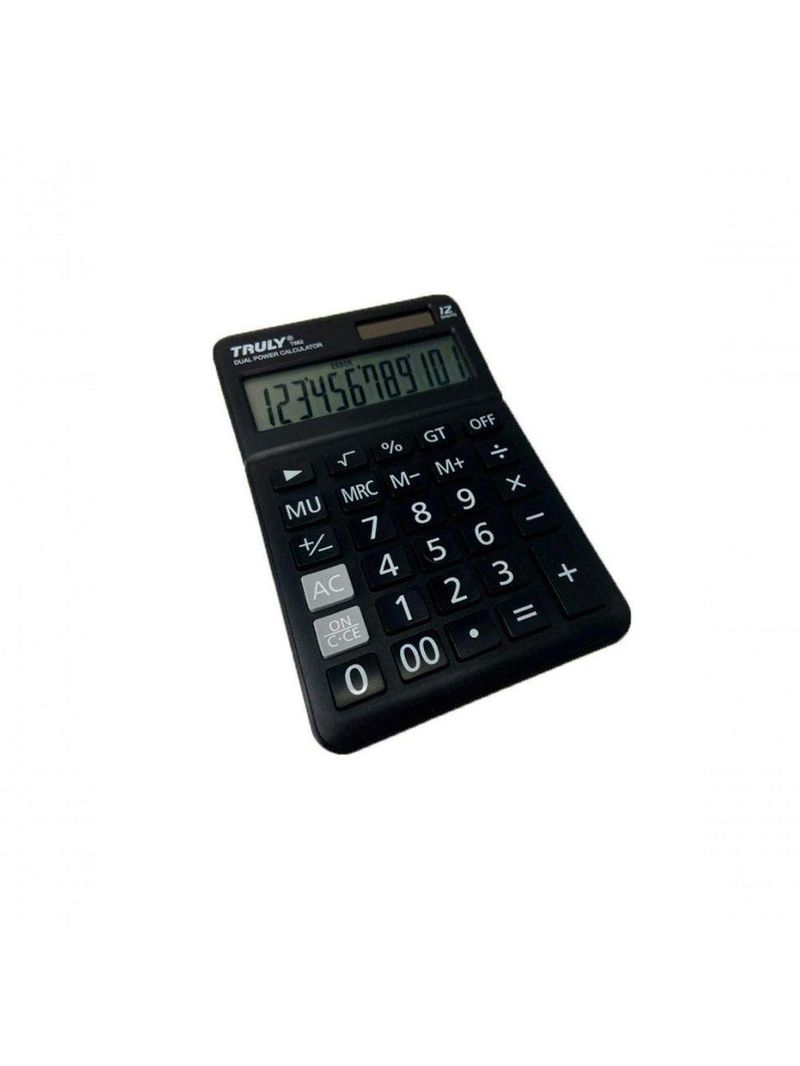 Calculadora De Mesa Truly 12 Digitos - T882