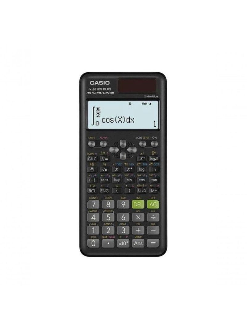 Calculadora Cient&iacute;fica Casio Fx-991es Plus-2w4dt &lrm;preta
