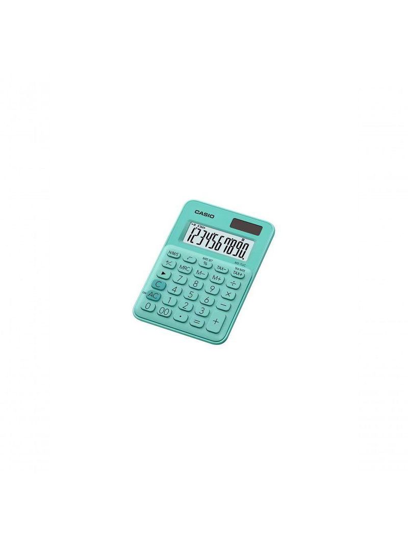 Calculadora De Mesa 10 Dígitos Verde - Ms-7uc-gn-w-dc