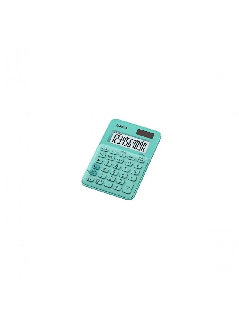 Calculadora De Mesa 10 Dígitos Verde - Ms-7uc-gn-w-dc