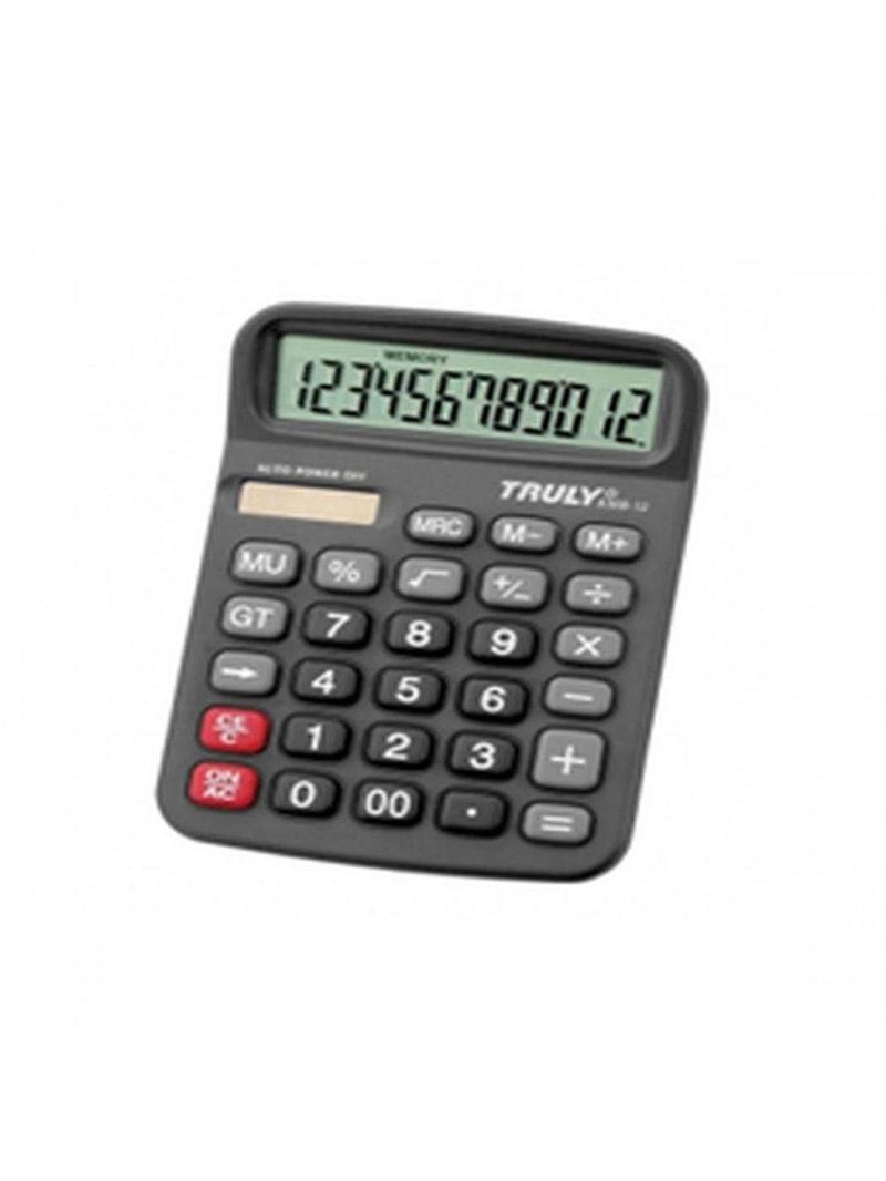 Calculadora De Mesa Truly 836b-12 12 Digitos