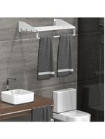 Suporte Para Toalha De Banho Toalheiro Hotel Brancotallin