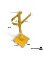 Porta Papel Higiênico De Chão Suporte Papeleira Douradas