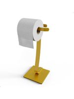 Porta Papel Higiênico De Chão Suporte Papeleira Douradas