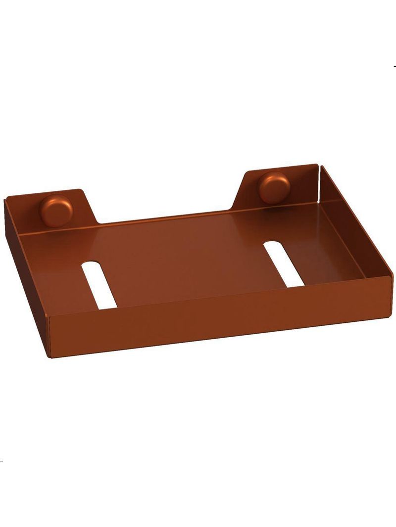 Porta Sabonete Para Banheiro De Parede Rose Gold Plus