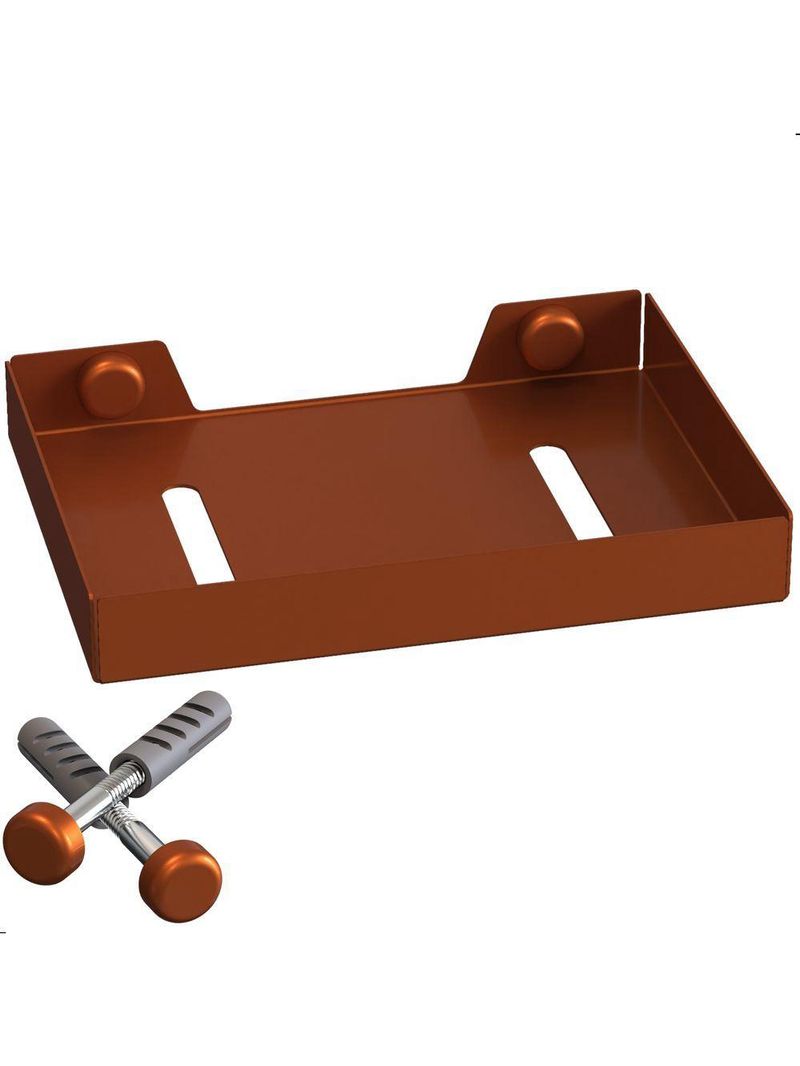 Porta Sabonete Para Banheiro De Parede Rose Gold Plus