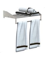 Suporte Para Toalha De Banho Toalheiro Hotel Inox Tallin