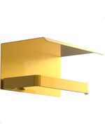Suporte Porta Papel Higiênico De Parede Dourado Max