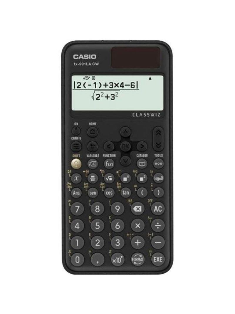 Calculadora Cientifica Casio Fx-991lacw Classwiz Preta [f002]