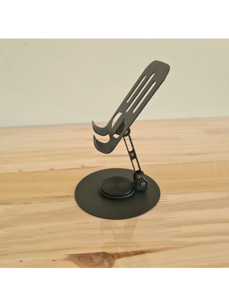 Suporte De Mesa Giratório 360º Para Celular E Tablet Dobrável Ajustável E Ideal