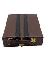 Domino Profissional 28 Pecas Osso Com Maleta Luxo Jogo Profissional Estojo Caixa Completo