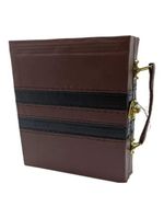 Domino Profissional 28 Pecas Osso Com Maleta Luxo Jogo Profissional Estojo Caixa Completo