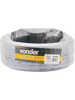 Mangueira Para Jardim 7-16 Transparente Trancada Suporte Co