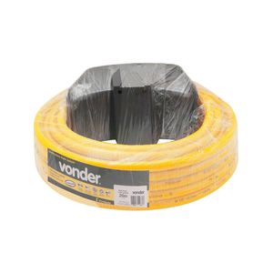 Mangueira Jardim 1-2 Amarela Super Flexível Suporte Vonder