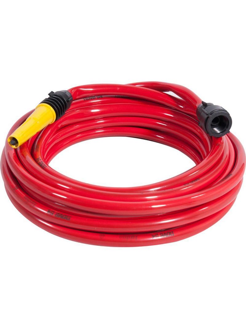 Mangueira Para Jardim 1-2" Vermelha Com 15 Metros - Nove54