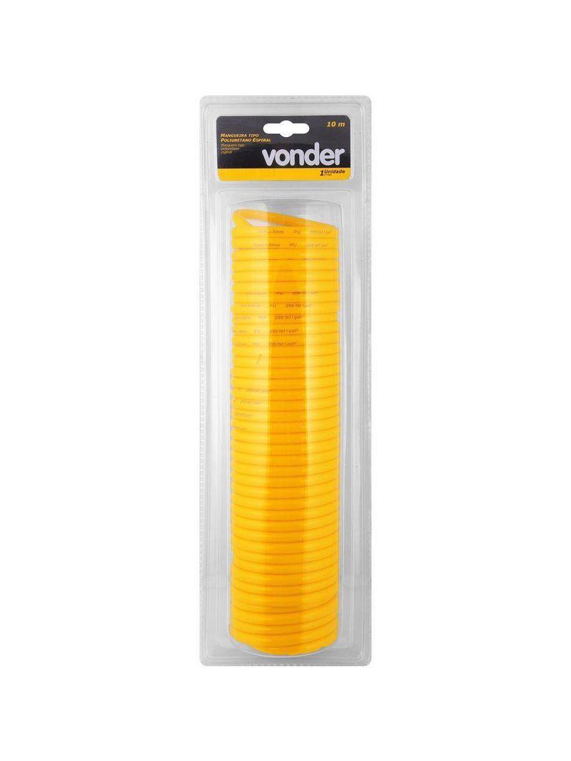 Mangueira Poliuretano 5,0x8 Mm 1-4" 10 Metros Vonder