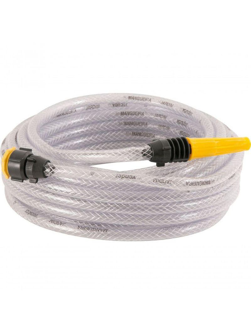 Mangueira Jardim 7-16 Transparente Trancada 10 Met Vonder