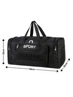 Mochila Esportiva Viagem Treino Bolsa De Mao Multiuso Mala Bordo Sacola Academia Com Bolsos Vermelha