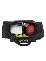 Mochila Esportiva Viagem Treino Bolsa De Mao Multiuso Mala Bordo Sacola Academia Com Bolsos Vermelha