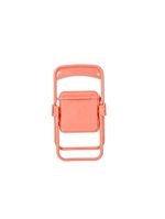 Suporte Celular Formato Cadeira Portatil Dobravel De Mesa Criativo Rosa