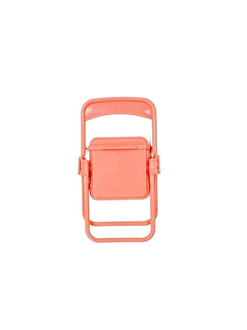 Suporte Celular Formato Cadeira Portatil Dobravel De Mesa Criativo Rosa