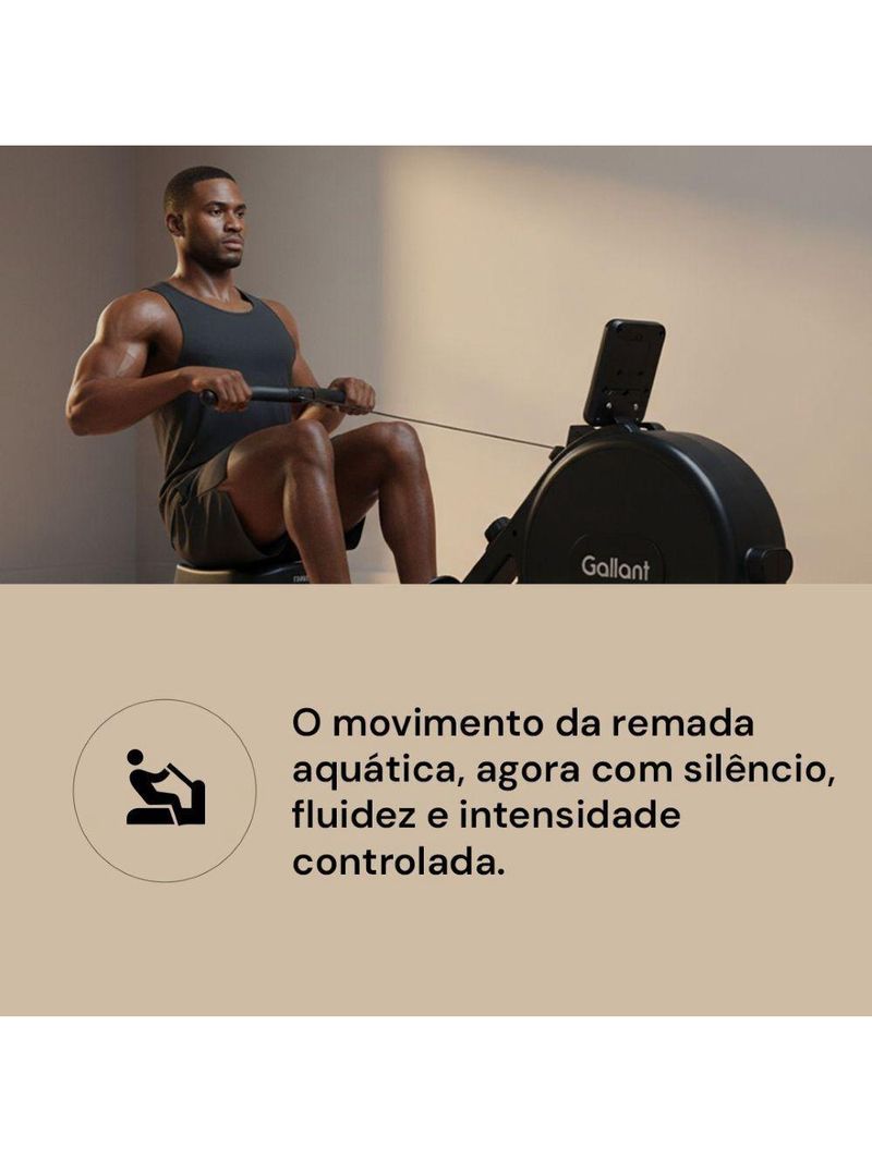 Remo Magnético Seco Indoor Gallant Elite (GRS03HMGB-PT)