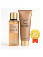 Victoria's Secret Bare Vanilla Body Splash 250ml + Loção Creme Corporal 236ml